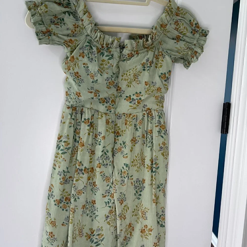 Lulu's All Heart Floral Off the Shoulder Mini Dress Size XS NWOT
